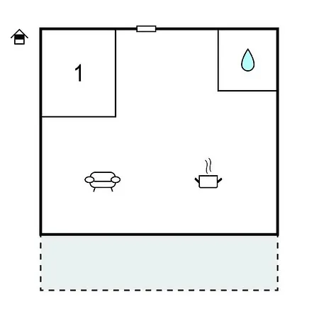 1 Bedroom Lovely In Apartament *
